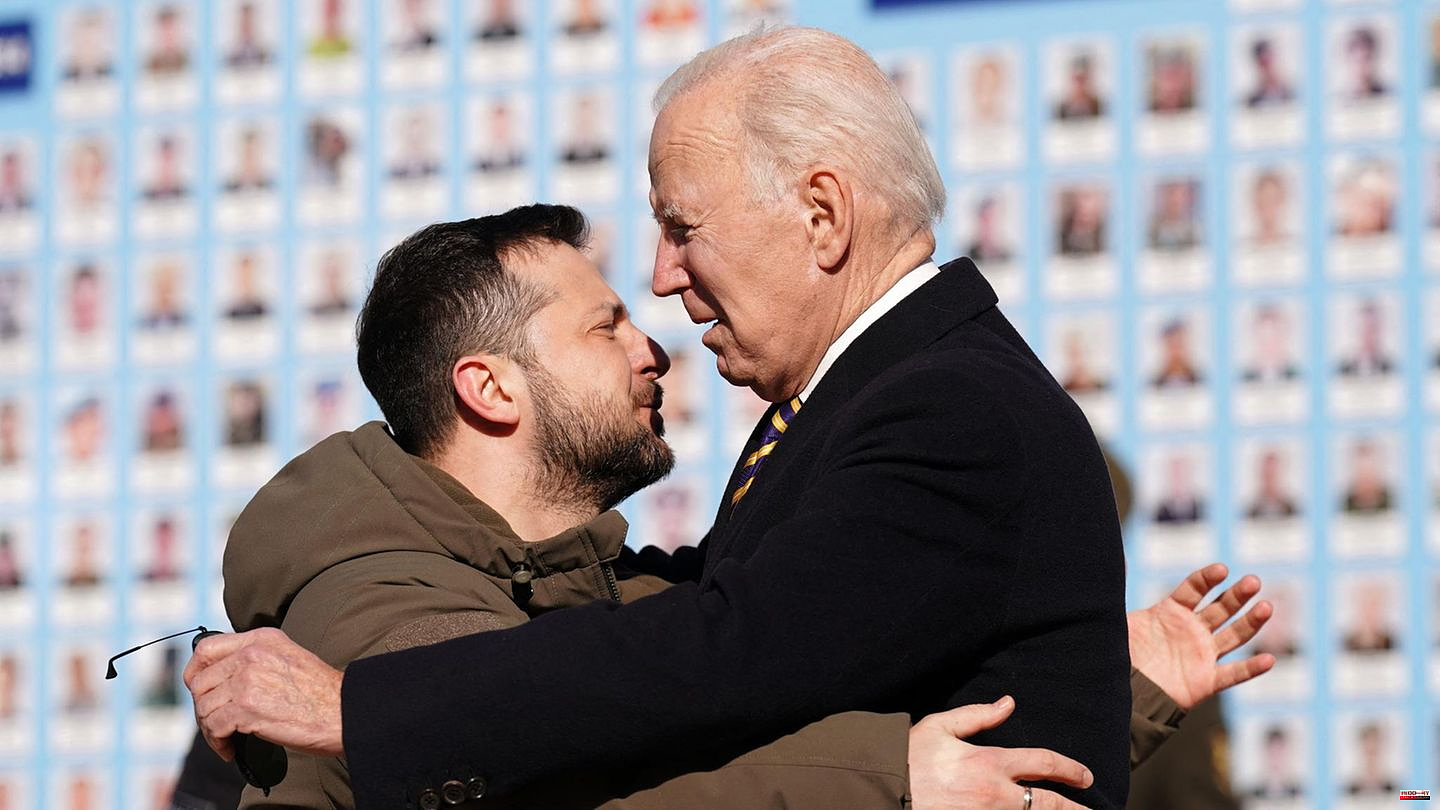 Surprise visit: US President Joe Biden arrived in Kiev – further arms deliveries promised