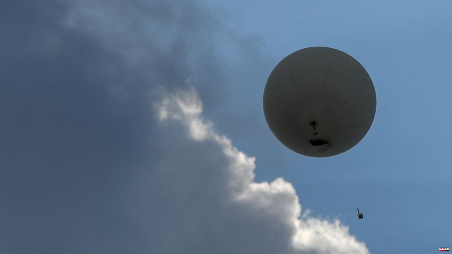 Flying objects: balloons over Germany: weather data or espionage?