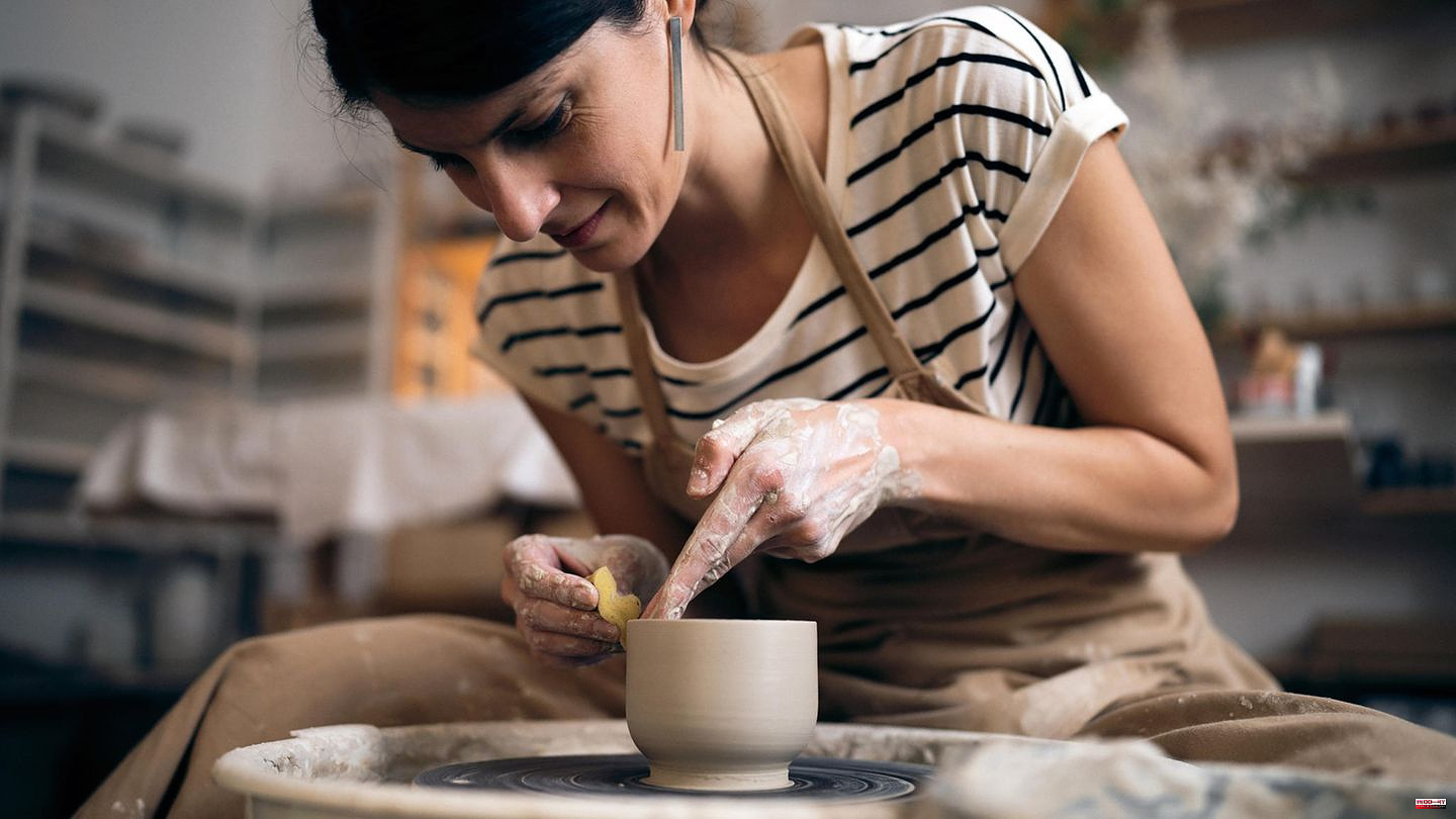 Hobby: Making pottery at home: These are the most important steps without a kiln