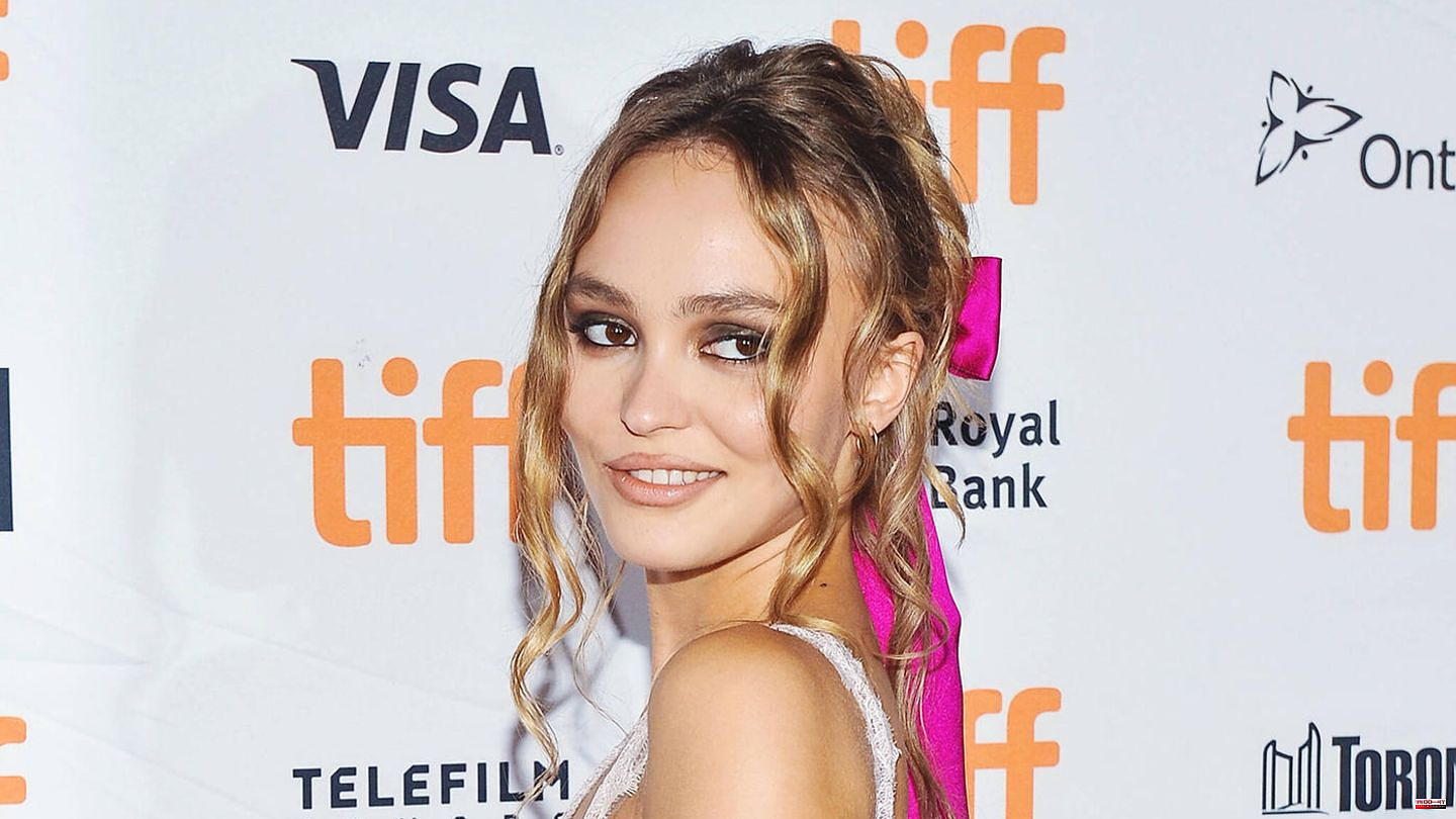 Revealing shots: New self-confidence: Lily-Rose Depp drops the covers for a photo shoot