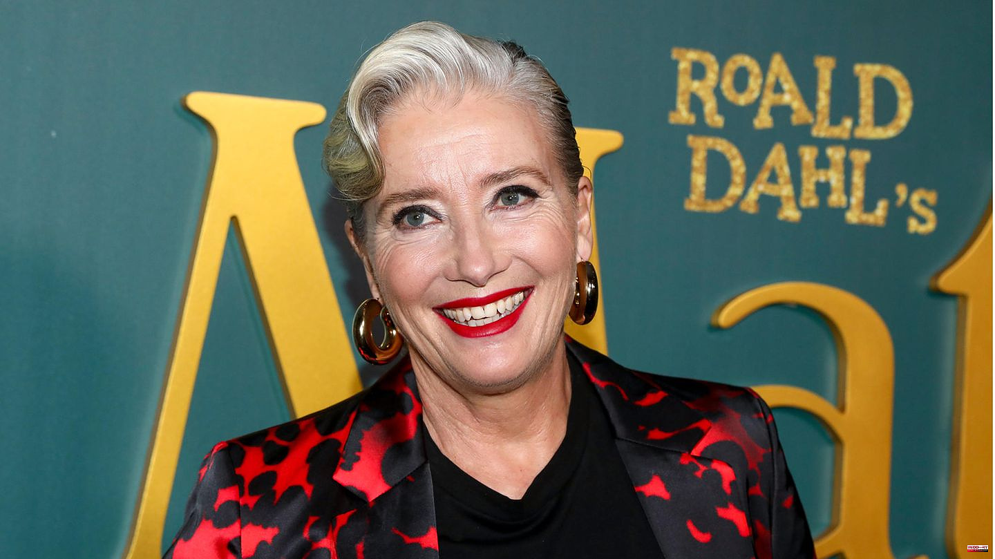 Actress : Emma Thompson finds romantic love "dangerous" - she herself has been married for 20 years