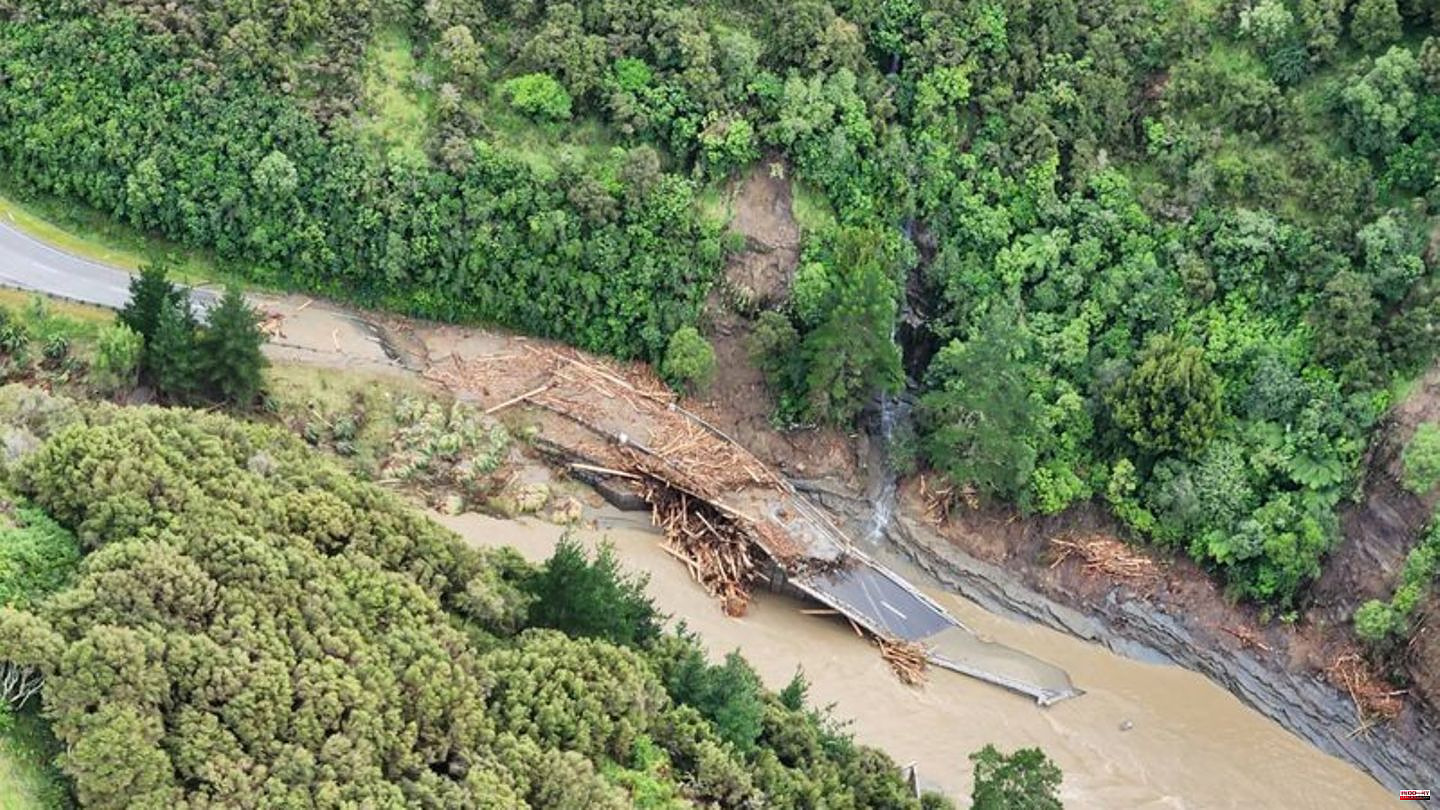 Disasters: Huge damage in New Zealand from cyclone "Gabrielle"