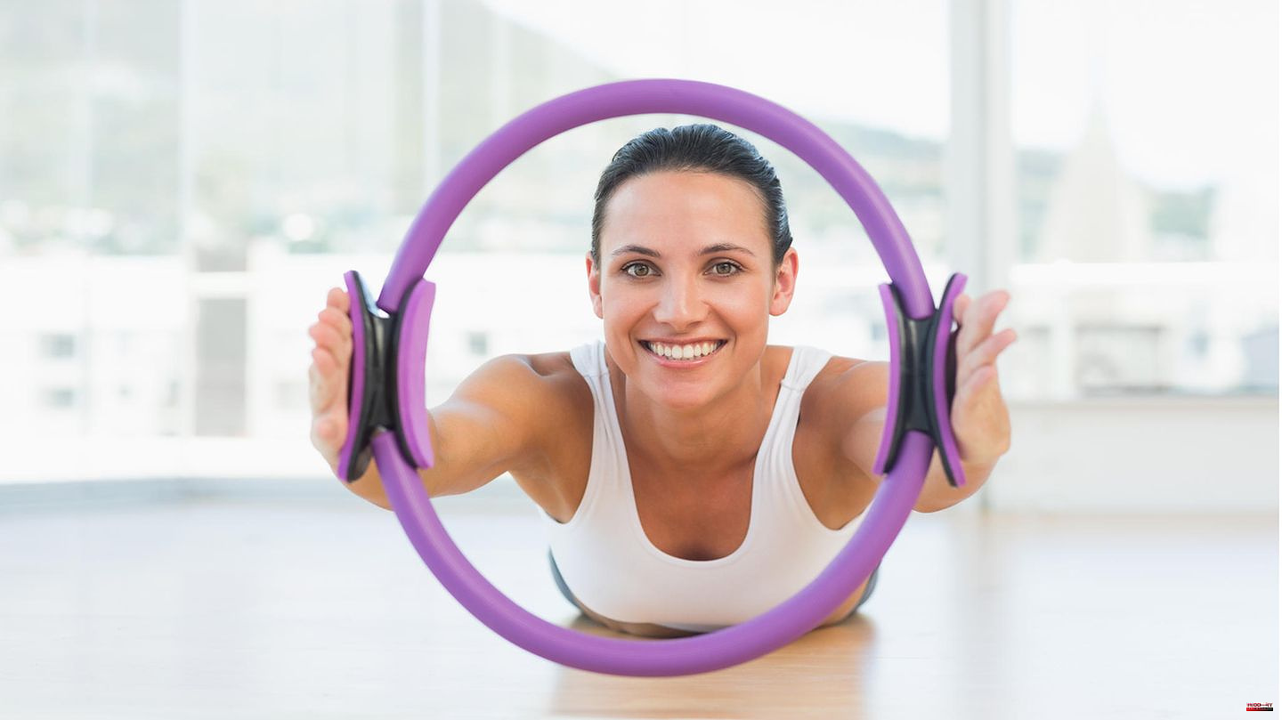 Deep muscles: Magic Circle: This is how a Pilates ring supports your workout at home