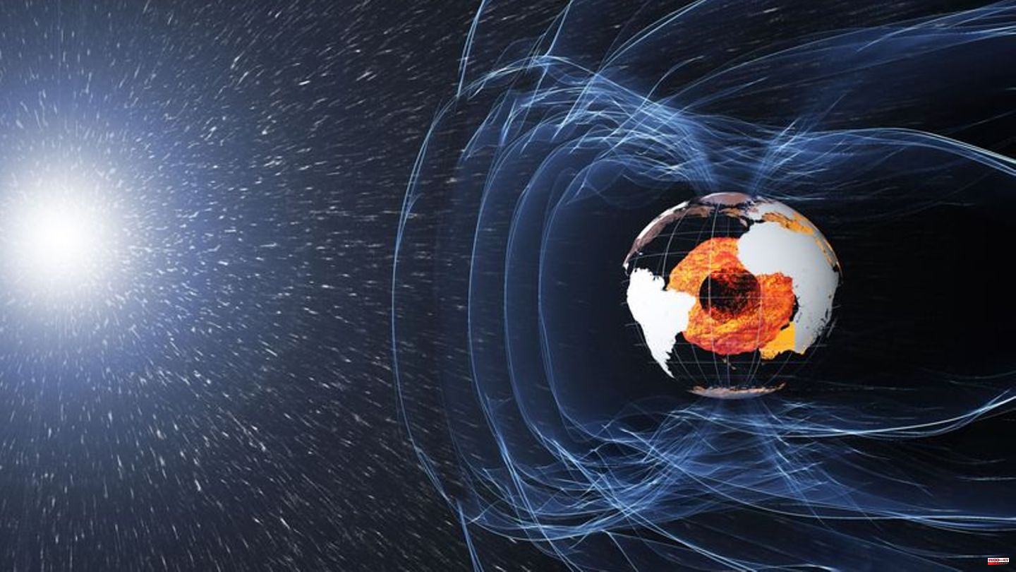 Science: Earth's vital magnetic field in motion