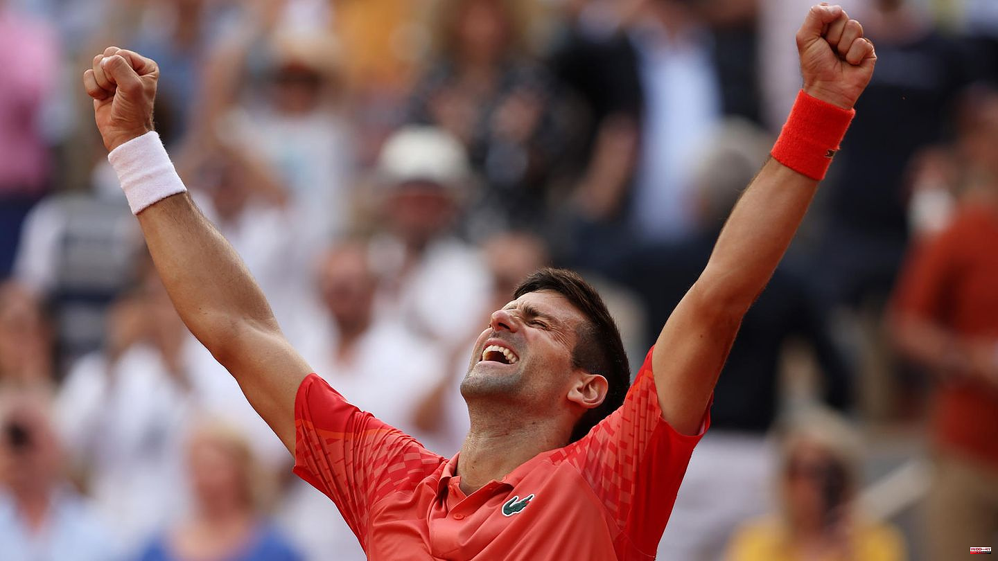 Victory at the French Open: Novak Djokovic is crowned the most successful tennis player of all time