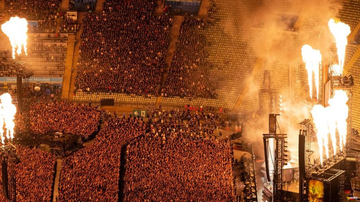 After allegations: full stadium despite protests - Rammstein in Munich
