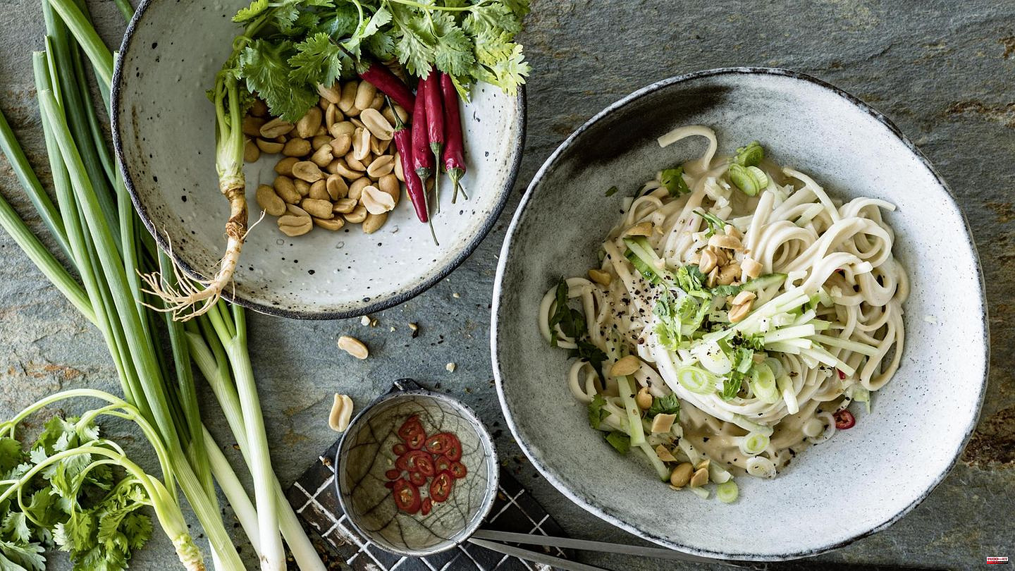 Simply eat - The pleasure column: Everything has its place: Korean sesame udon noodles