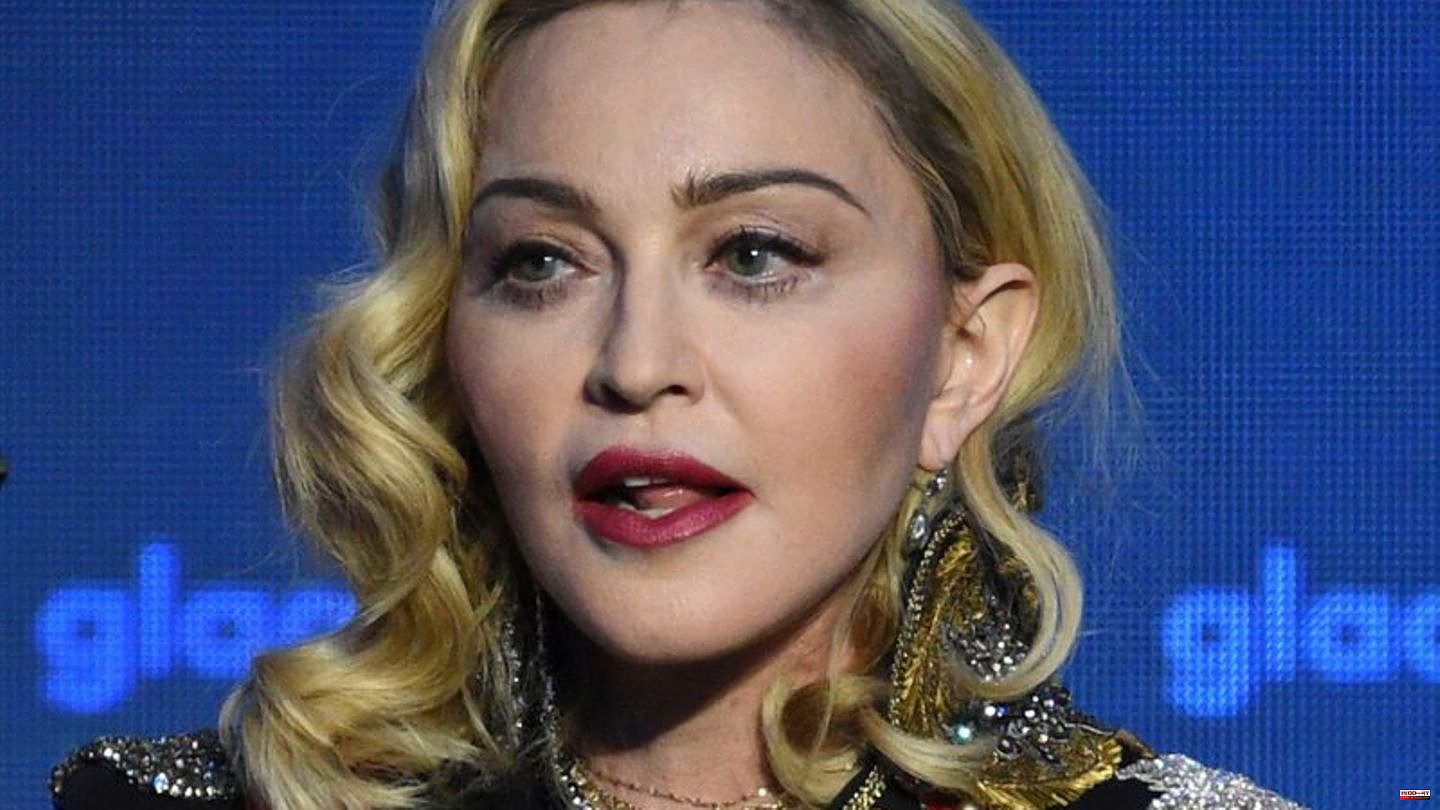 Music: "Severe infection" - pop star Madonna postpones world tour