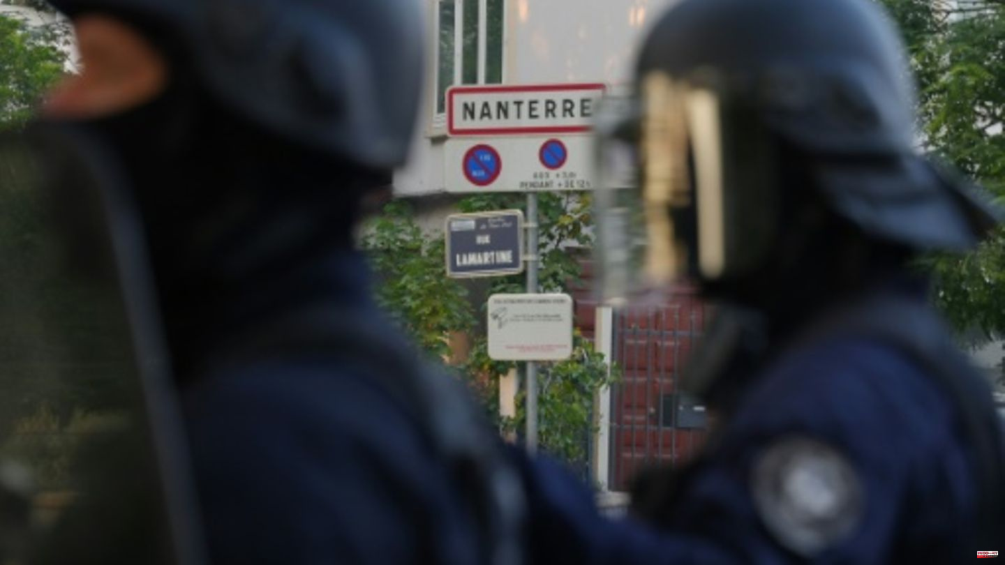 Protests in France after the death of a 17-year-old in a police check