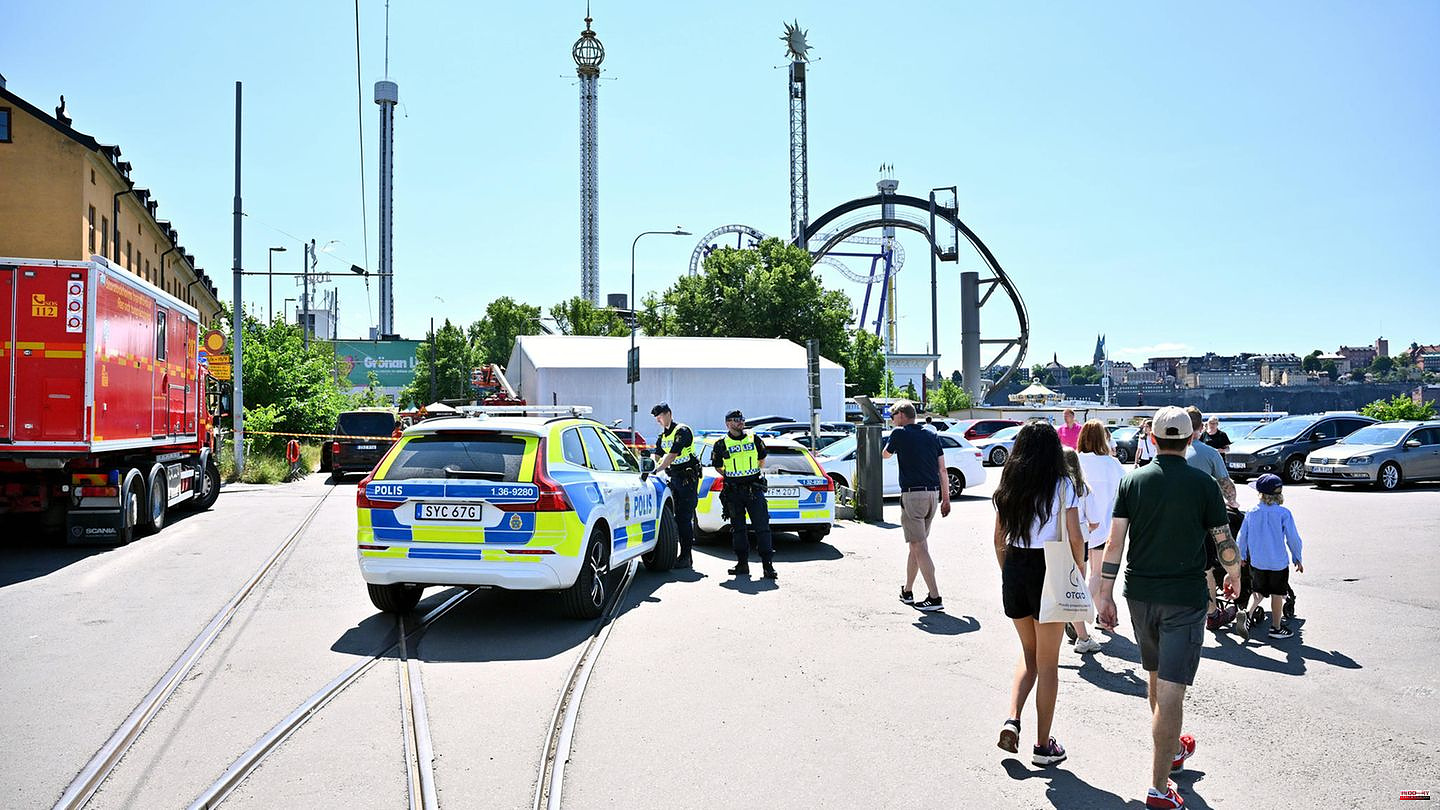 Sweden: Roller coaster derailed in the amusement park "Gröna Lund": one dead and several injured