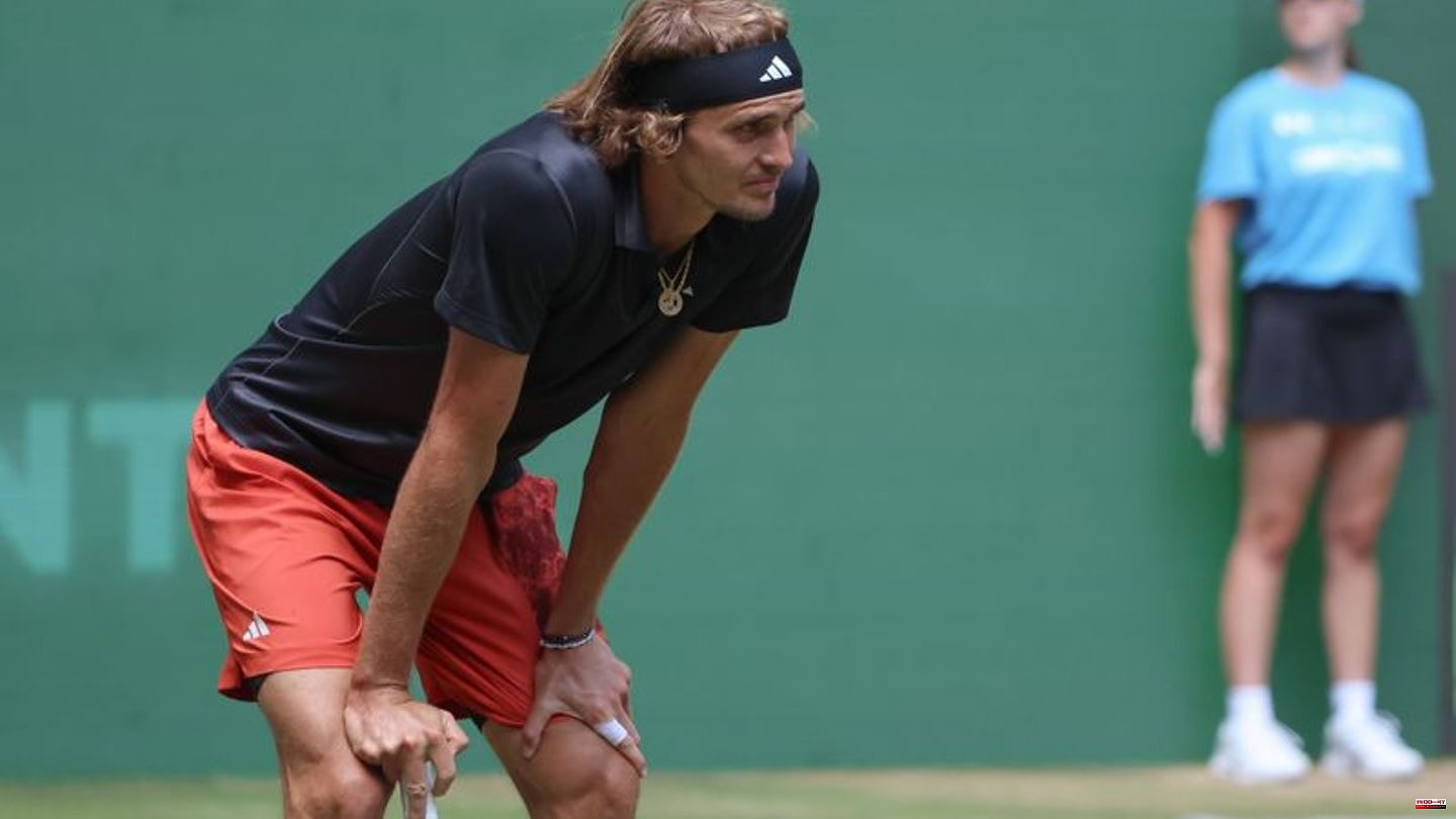 Lawn classic: Continue to wait: helpless Zverev misses the final in Halle