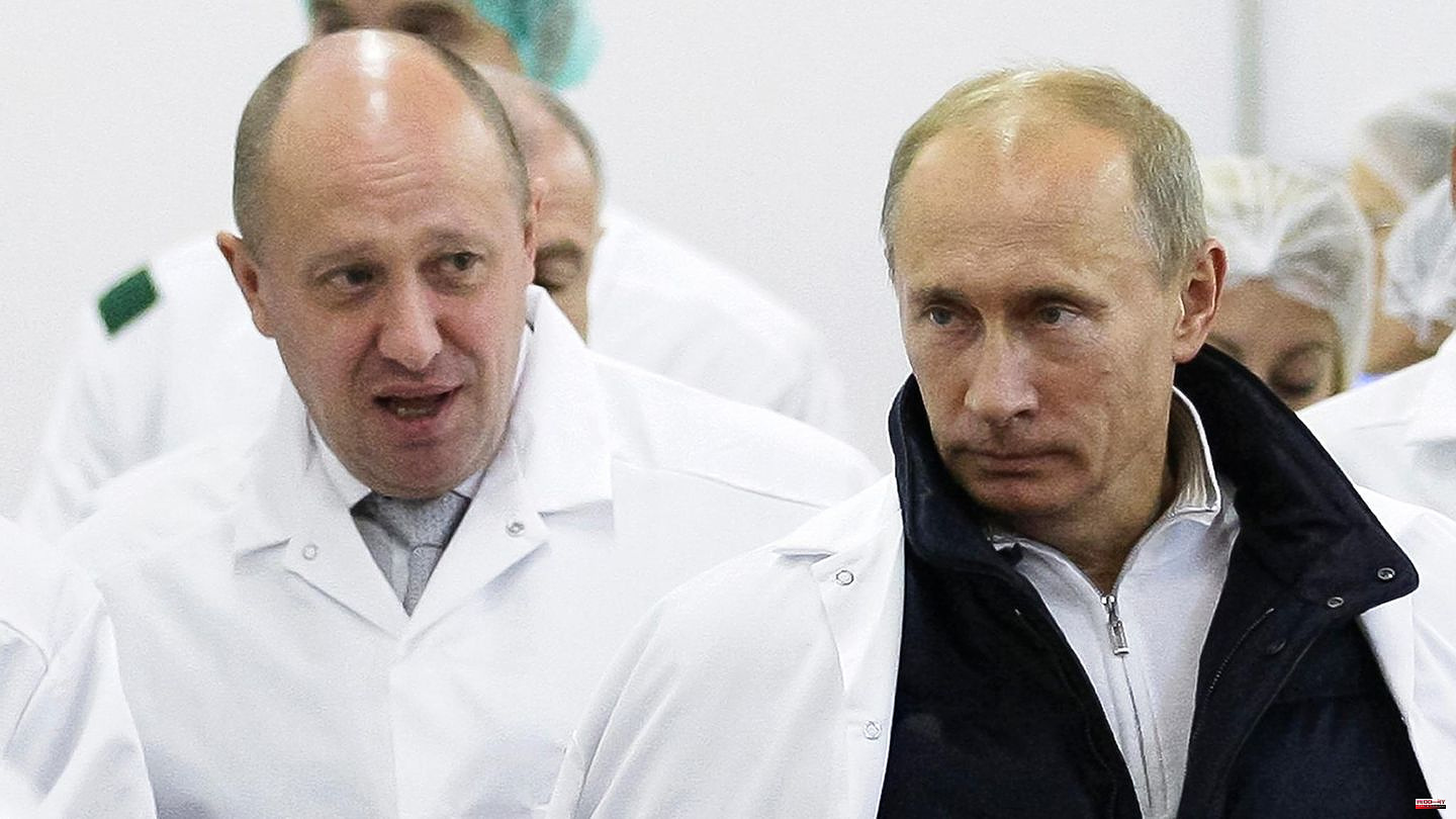 Rebellion in Russia: "Blow in the back": Putin breaks with Wagner boss Prigozchin
