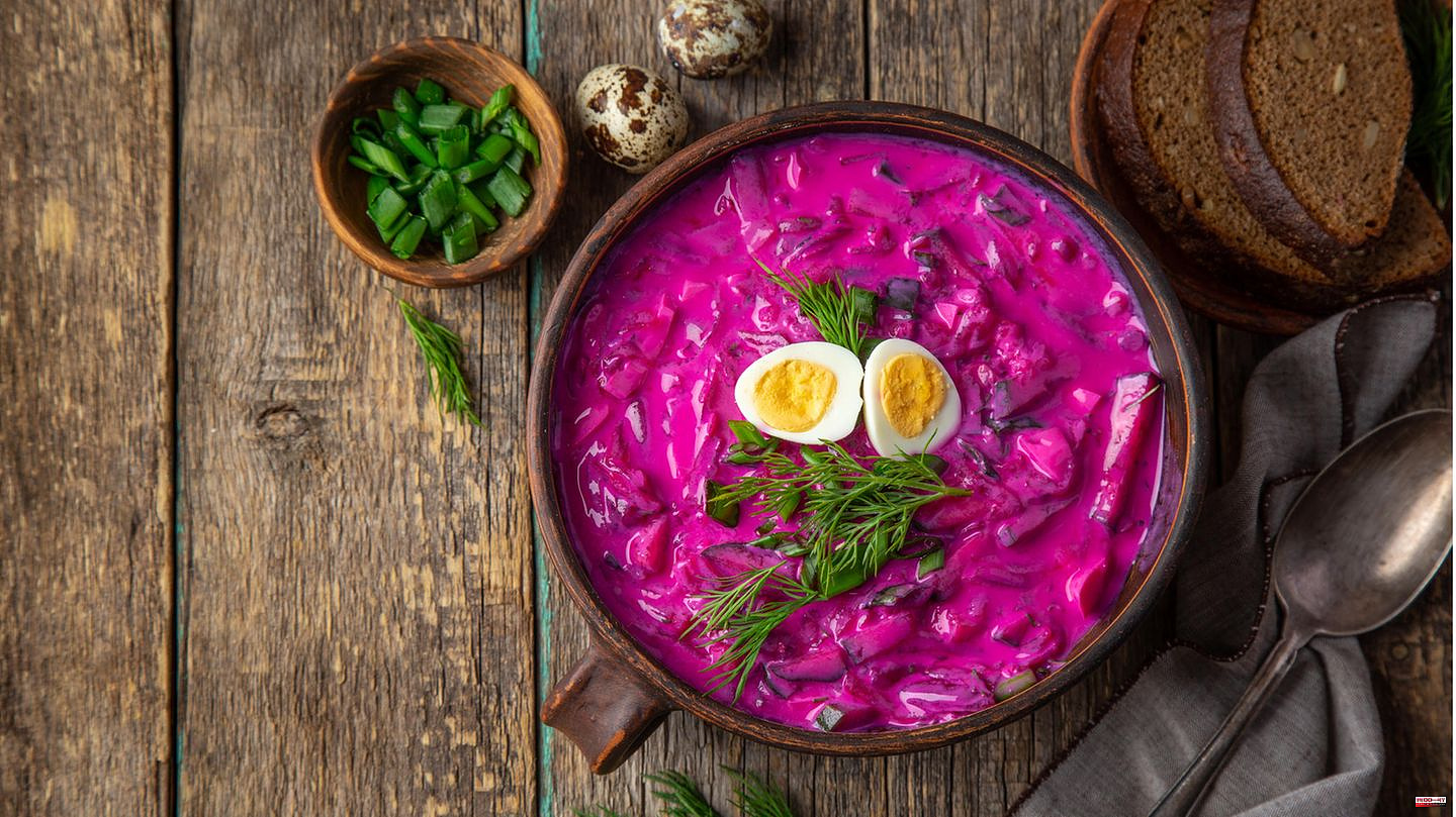 Recipe: Need a cool down? The pink soup from Lithuania