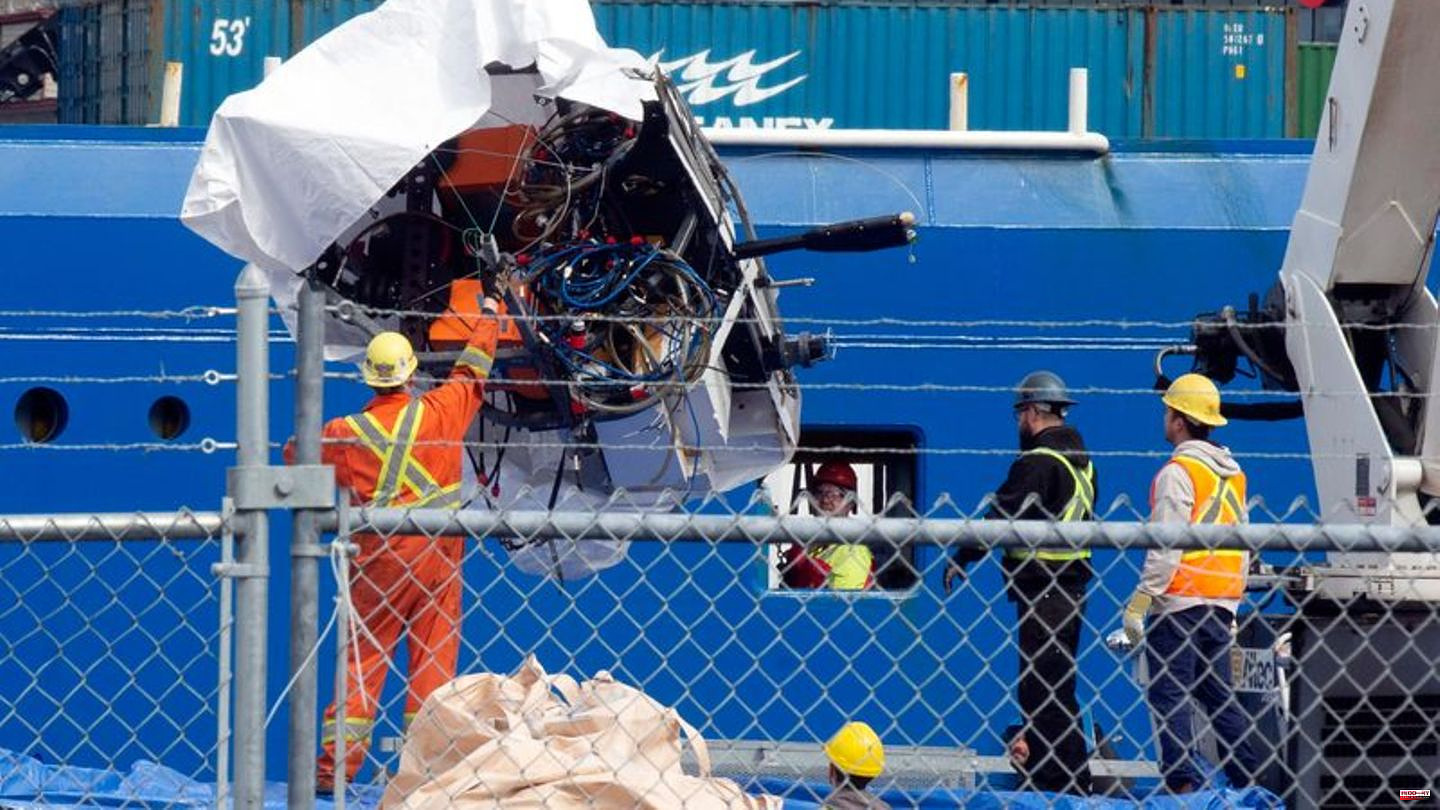 Canada: Suspected Human Remains: 'Titan' Debris Recovered