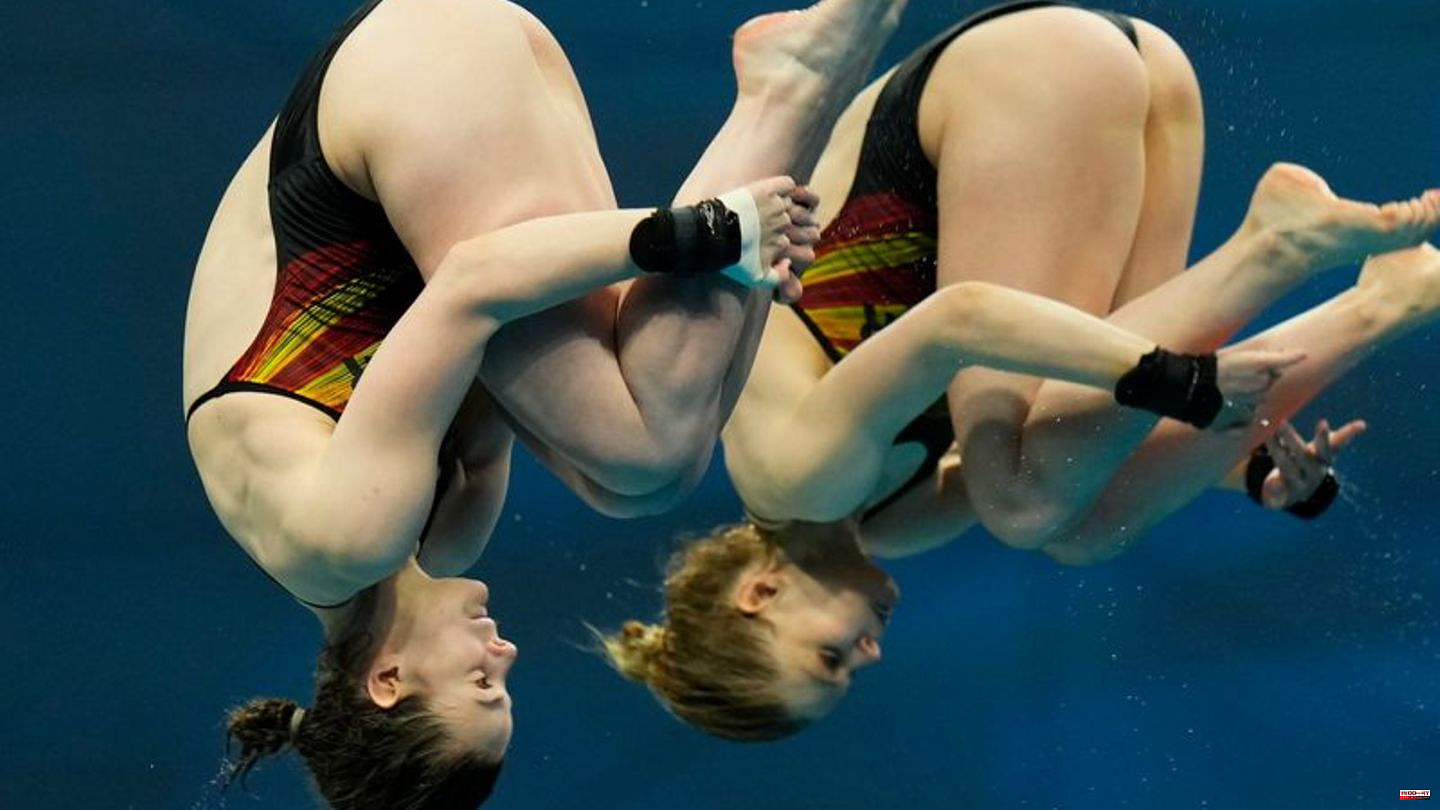 European Championships: Water jumper Barthel and Wassen sisters win gold