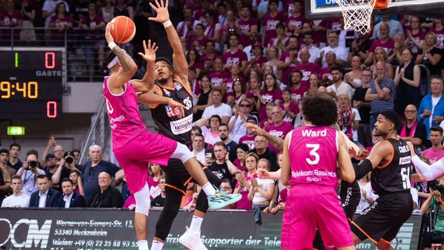 Basketball Bundesliga: resounding victory for Bonn: final series balanced again
