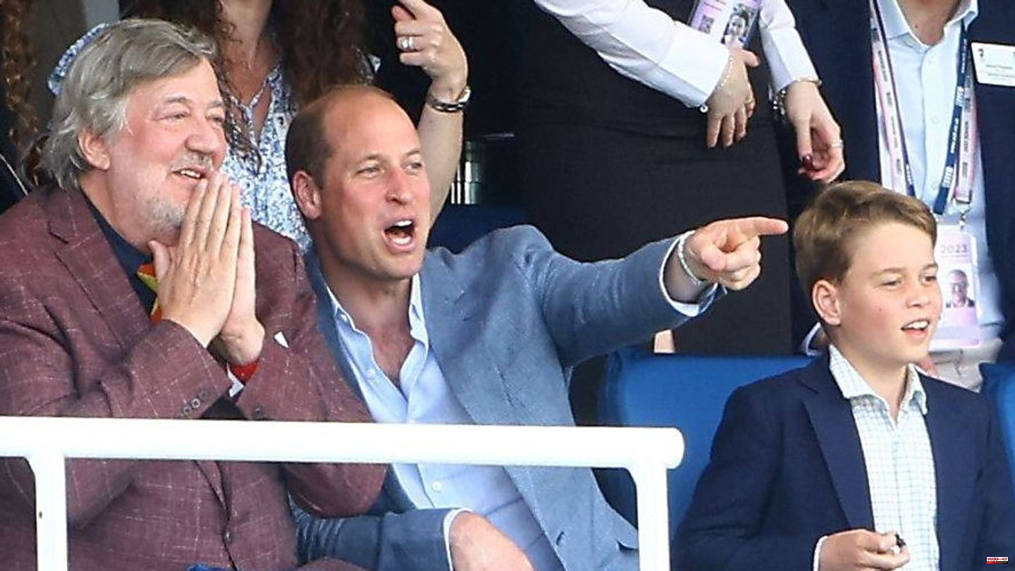 Prince William and Prince George: Father and Son Fun Cricket Outing