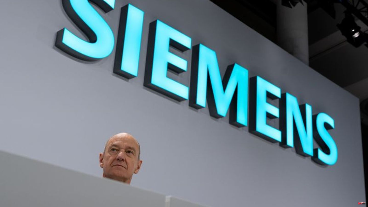 Industry: Siemens earns solidly and is becoming a little more cautious