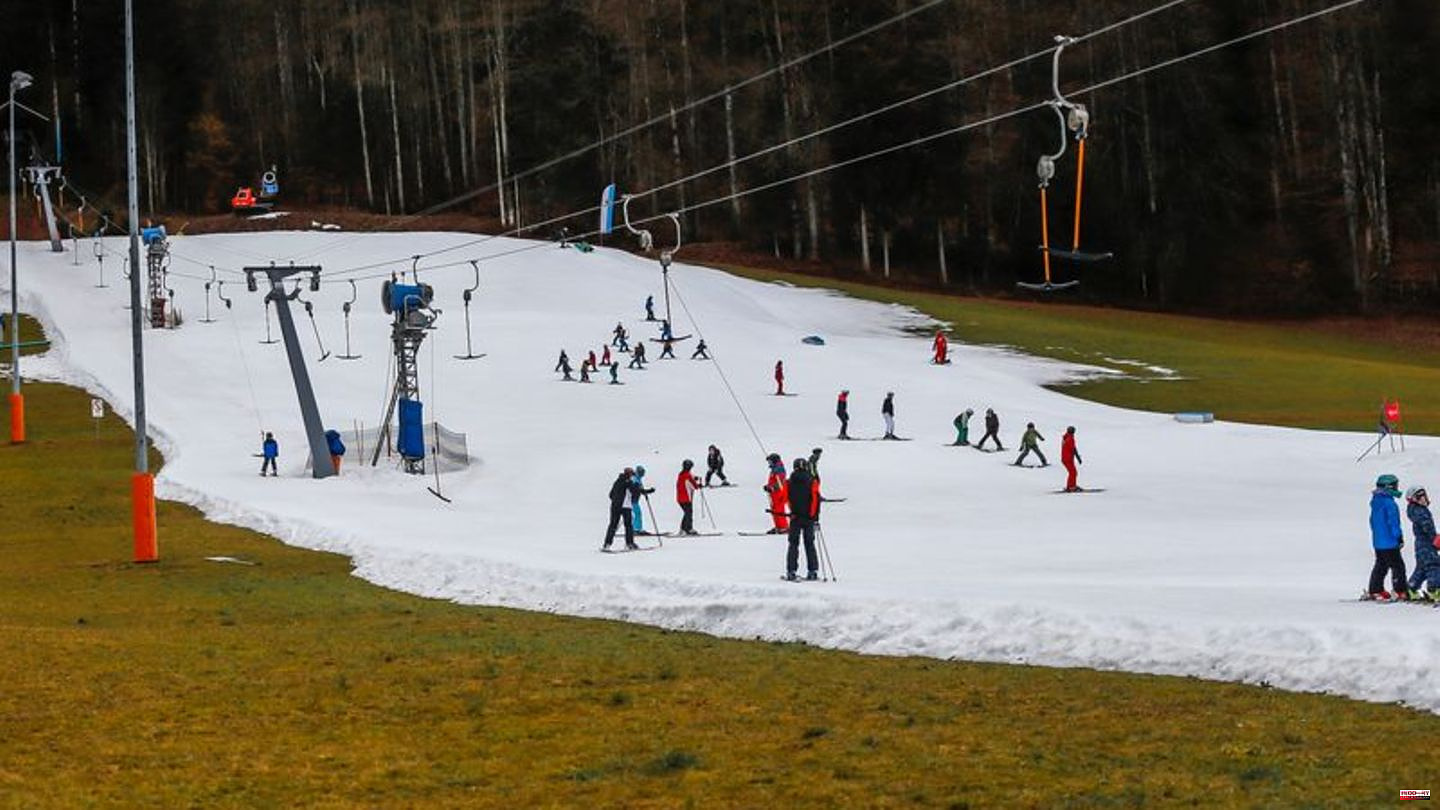 Winter sports: climate crisis hits ski areas: snowmaking is not a permanent solution