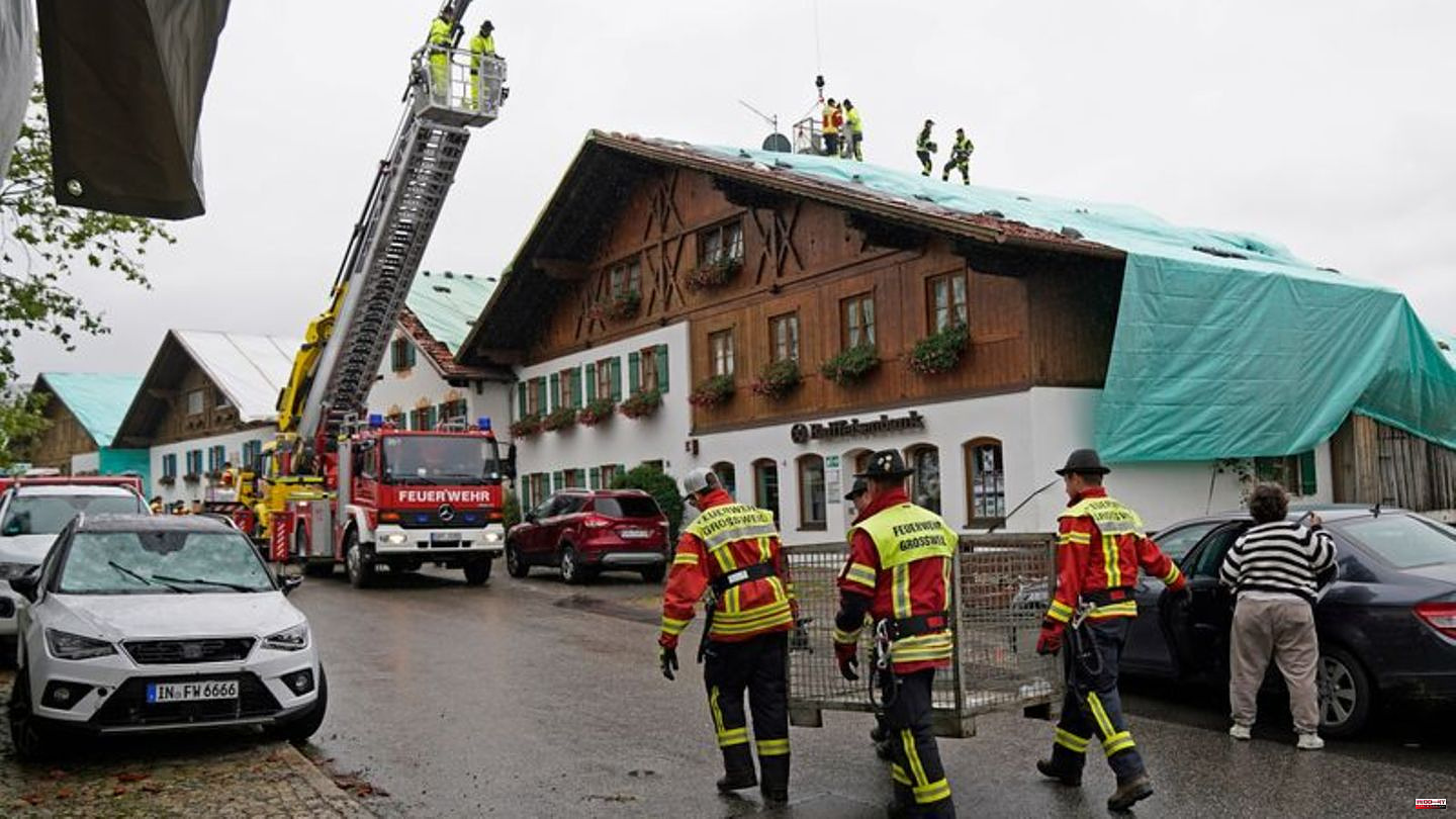 Severe weather: relaxation in flood areas in Bavaria and Austria