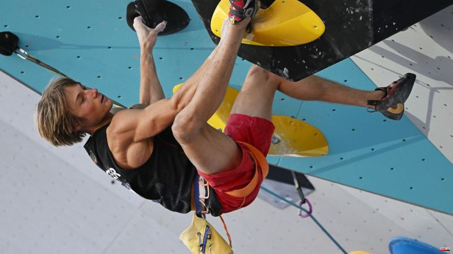 Sport climber: Megos wins World Cup bronze in the lead