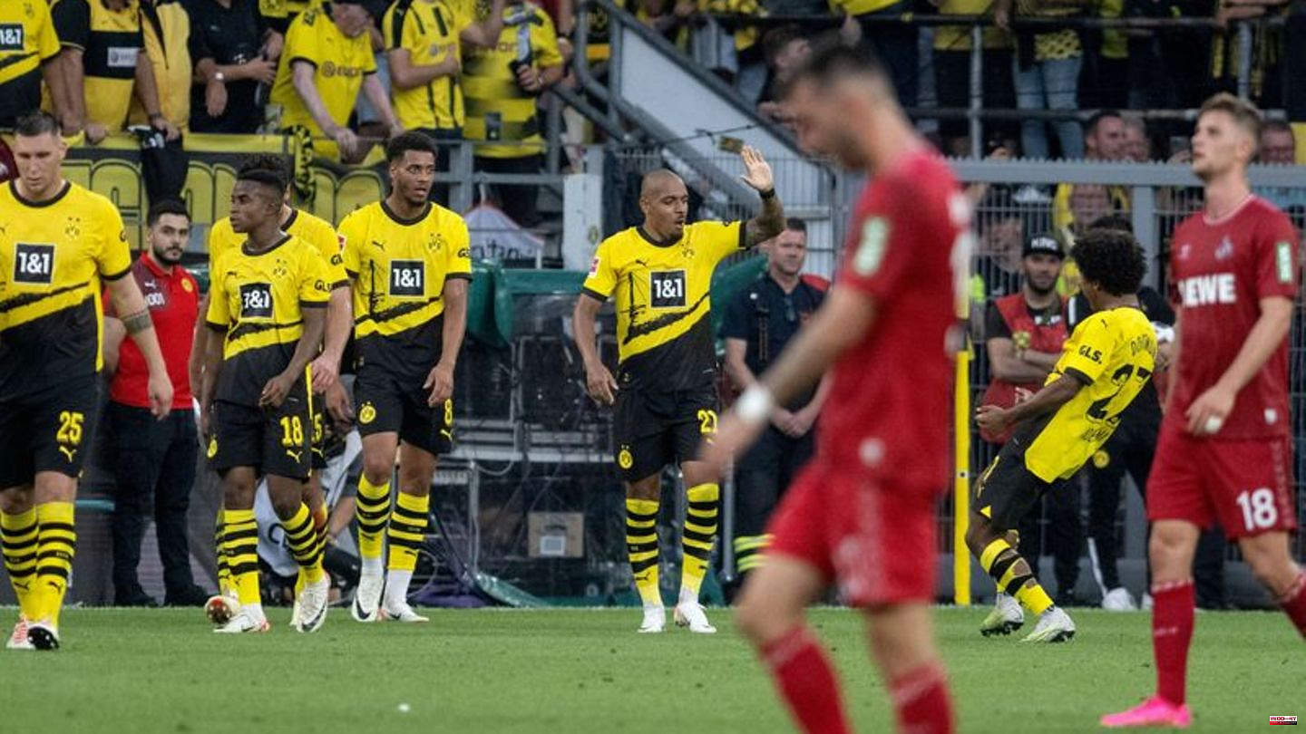 1st match day: Late luck for BVB at the start of the season: 1-0 against Cologne