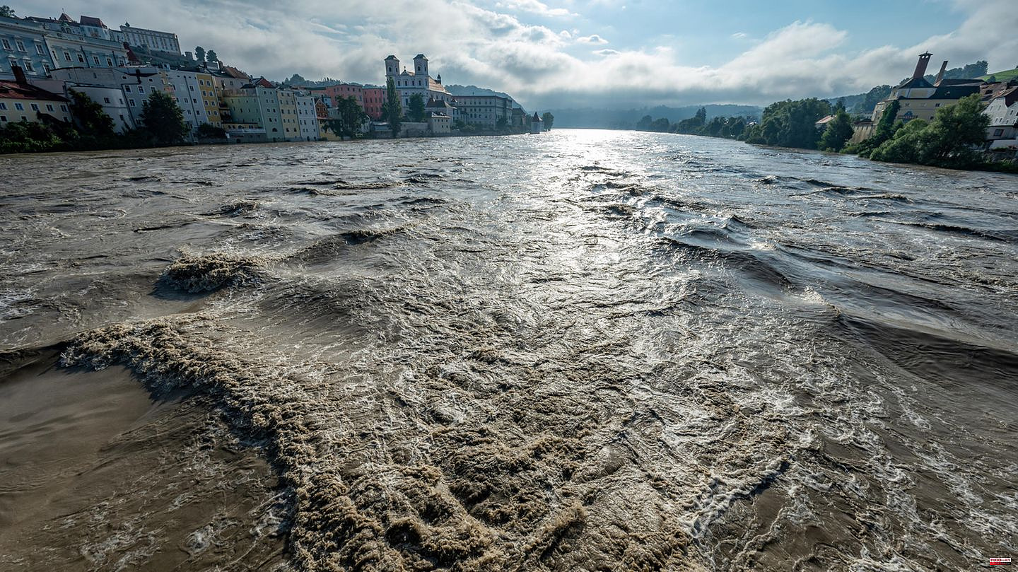 Tense weather conditions: floods in Bavaria: authorities warn of flooding - heavy rain in Tyrol too
