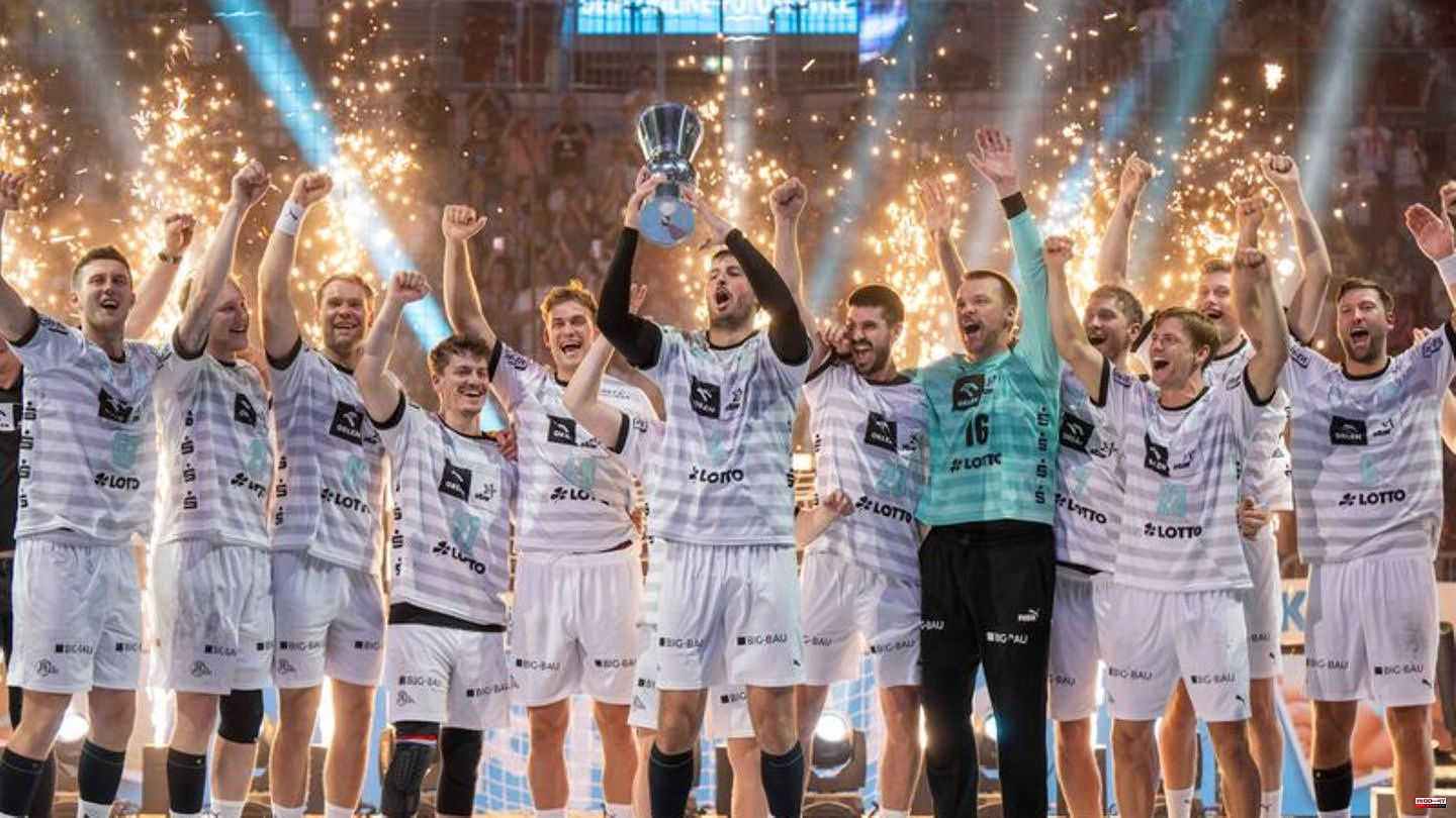 Handball: Victory against Löwen: Kiel wins the Supercup for the 13th time