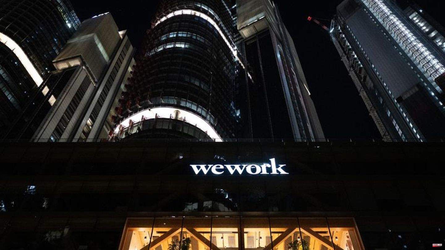 Real estate: Office space provider WeWork admits doubts about its continued existence