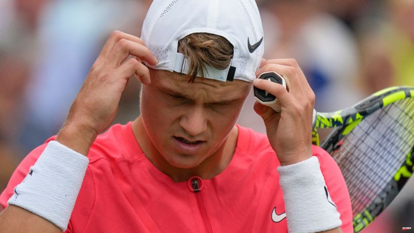 US Open: Young tennis star Rune is eliminated in round one