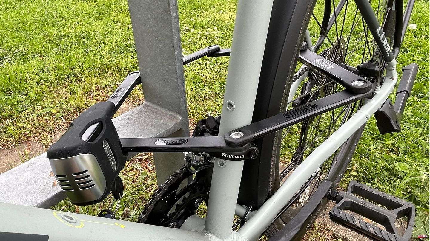 Bike tools: bike lock with alarm: Loud is also safer – and which models are there anyway?
