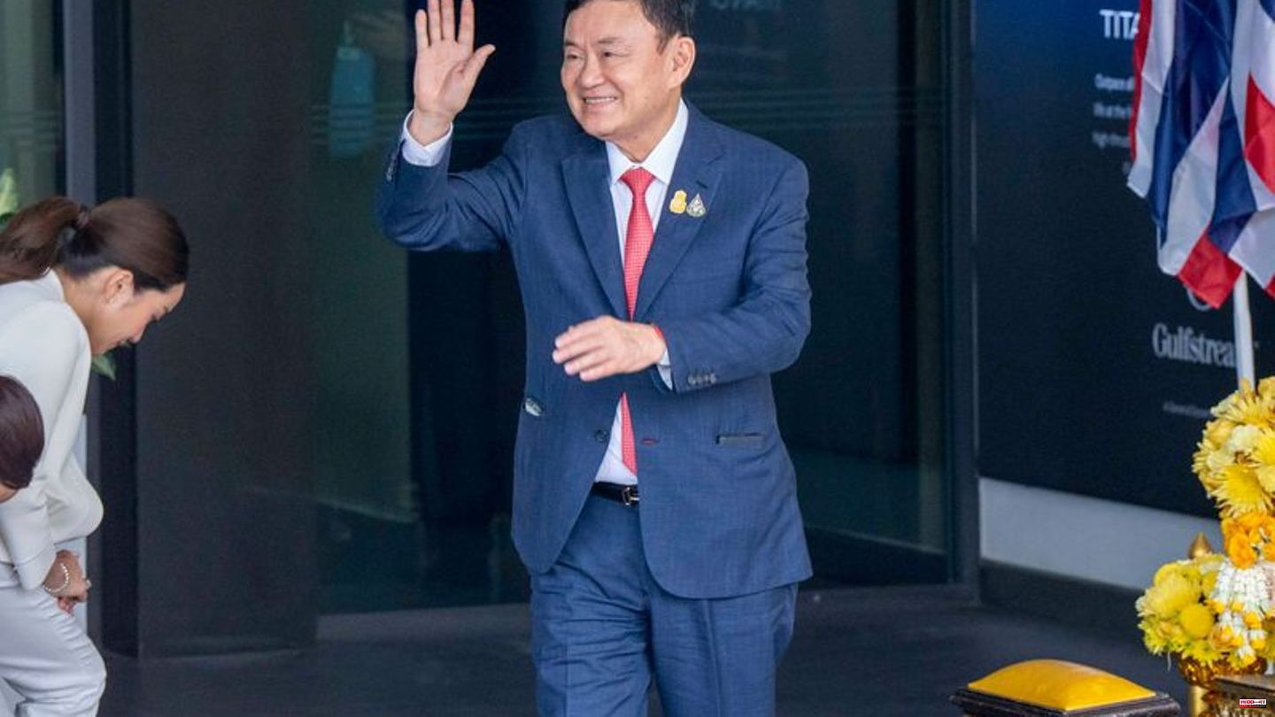 Government: Thai ex-prime minister Thaksin back from exile