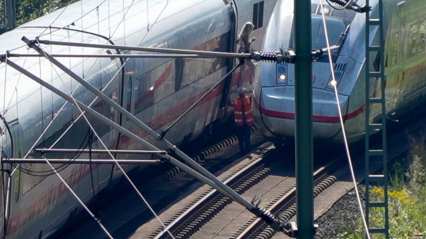 Rail traffic: Around 150 ICE passengers evacuated after a short circuit