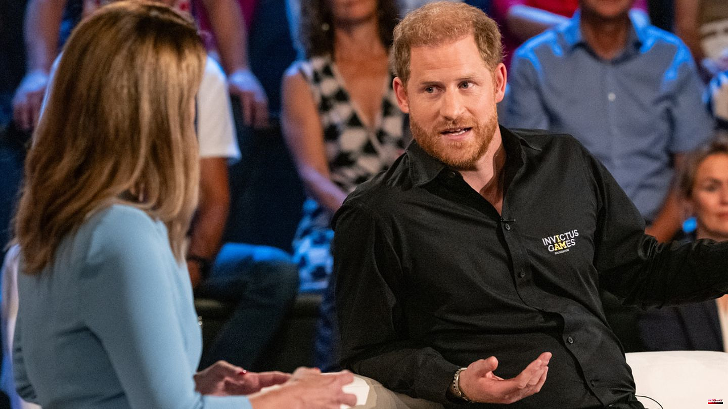 Royal visit: Why Prince Harry had to wear a Mainz fan scarf in the “Current Sports Studio”.