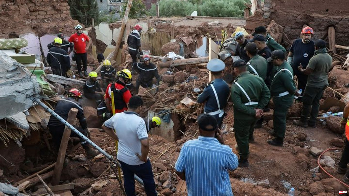 Catastrophe: Race against time: Search for quake victims in Morocco