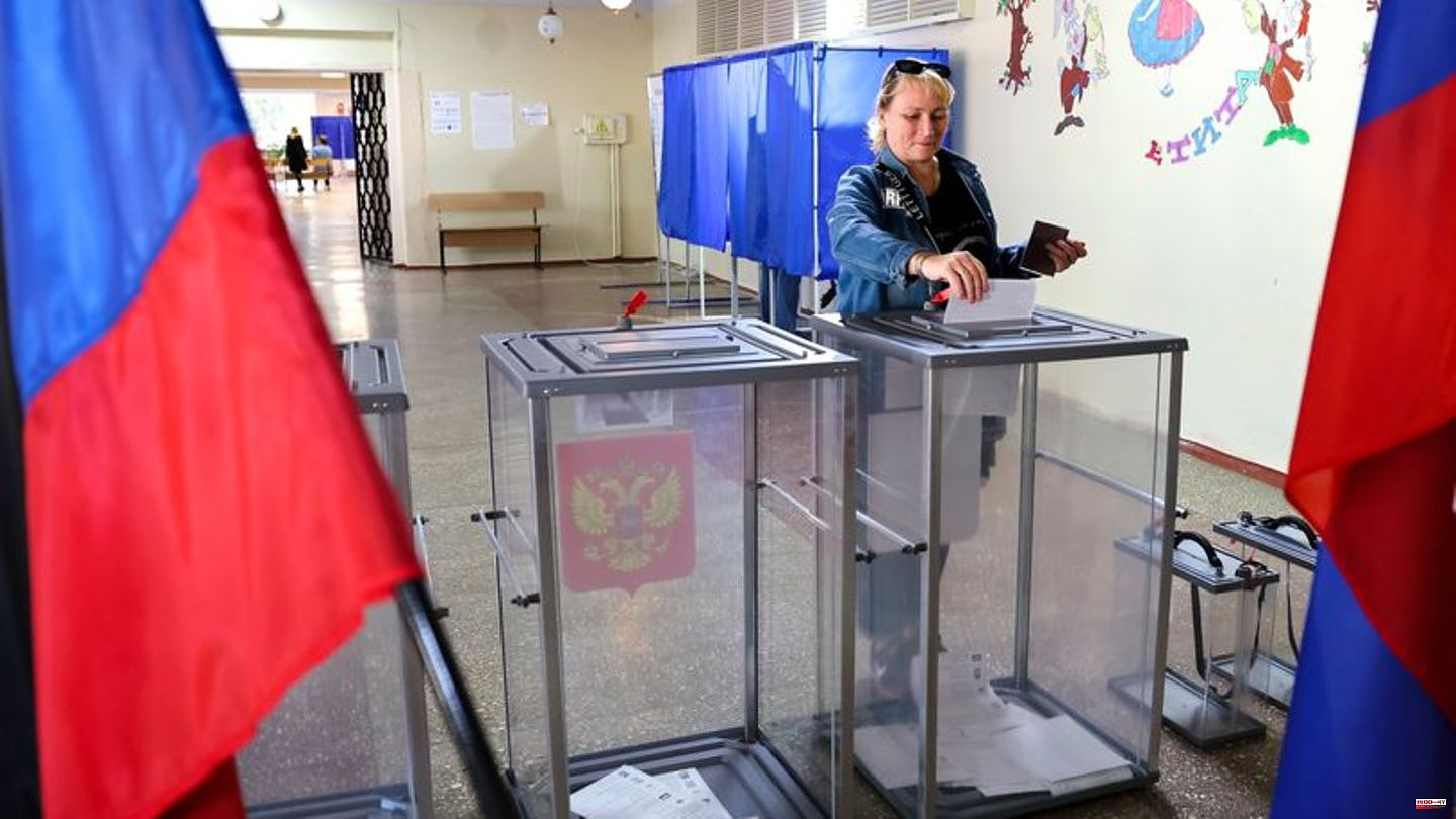 Elections in occupied territories: Kremlin party victory declared in sham elections