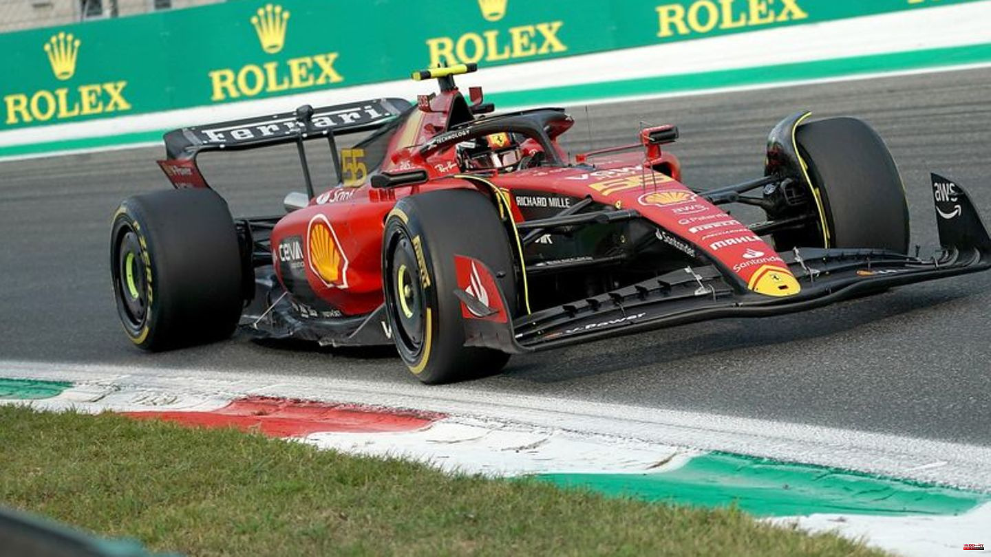 Formula 1: Ferrari driver Sainz with best time in Monza final training