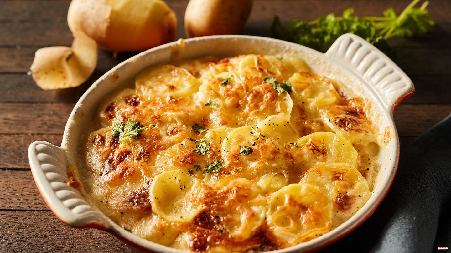 Cooks itself as if by itself: Quick recipe for the end of the day: One-pot potato gratin with only five ingredients