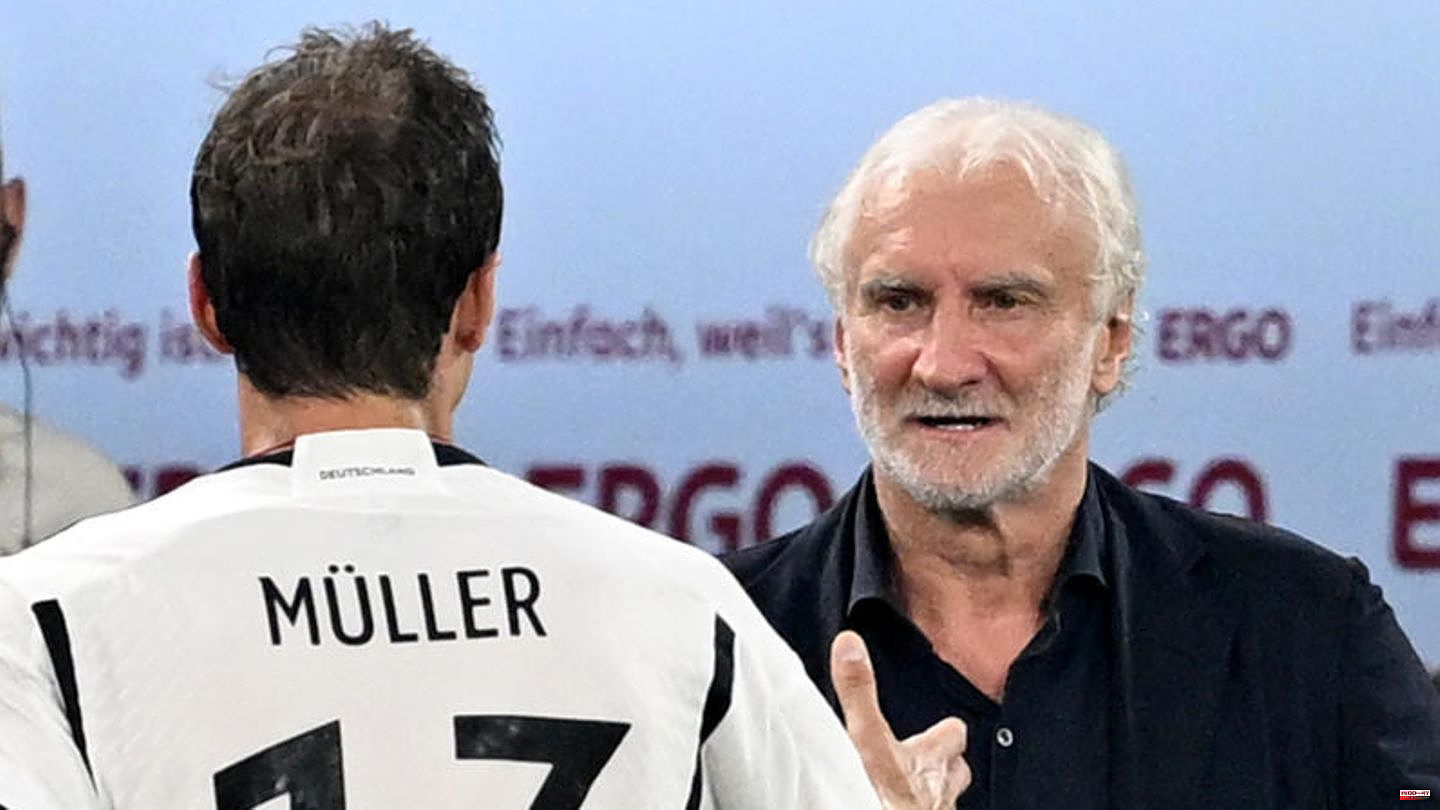 Civey survey for stern: Should Rudi Völler continue as national coach? Majority is against it