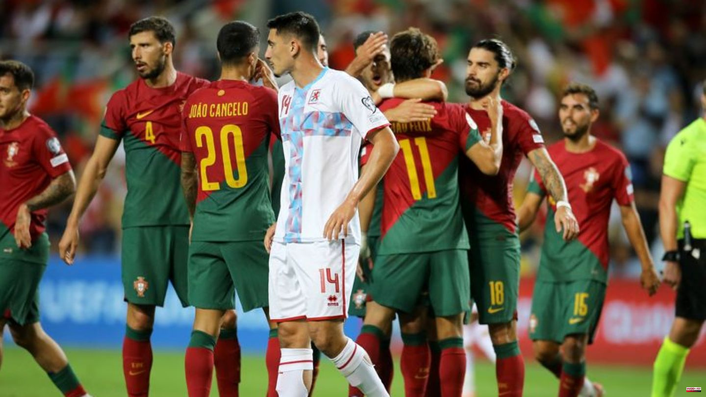 European Championship qualification: Portugal wins 9-0 - Kramaric secures Croatia's success