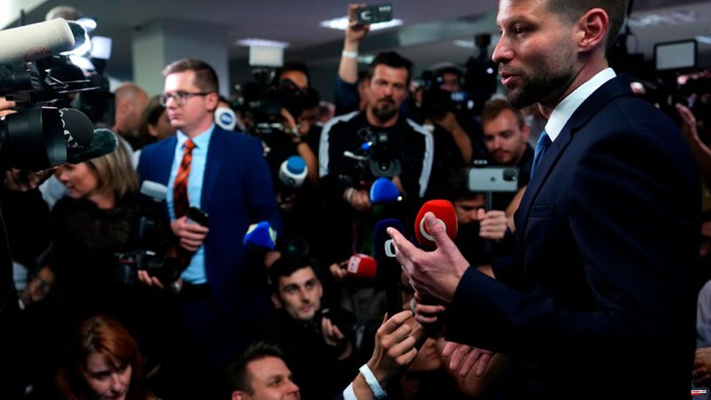Elections: Slovakia: Liberal newcomer close to victory in election