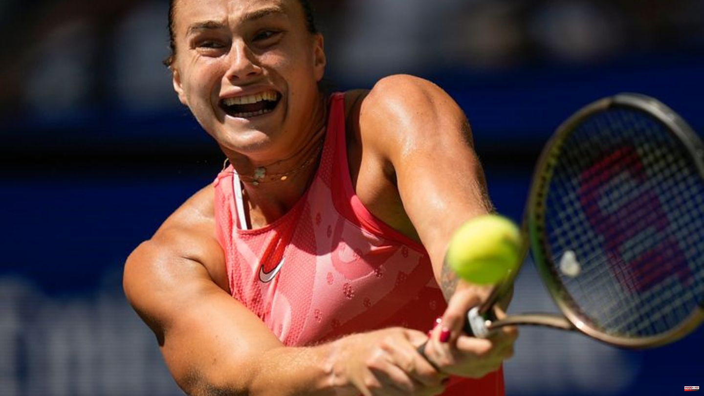 Tennis: Sabalenka is in the semifinals at the US Open for the third time