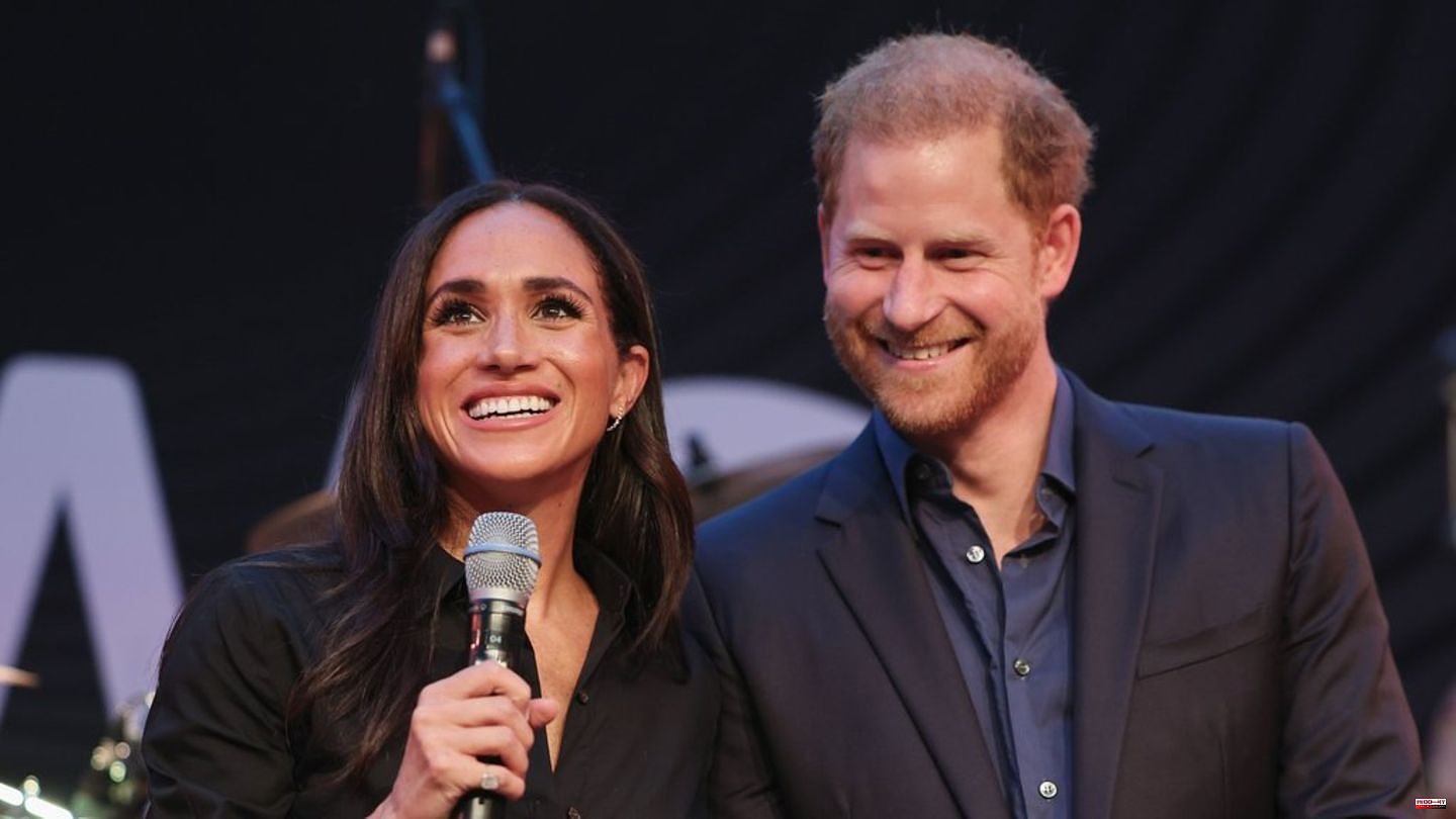 Prince Harry and Duchess Meghan: Their first appearance together in Düsseldorf