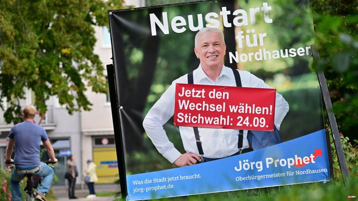 Thuringia: Mayor of Nordhausen: Will the AfD get the next office?