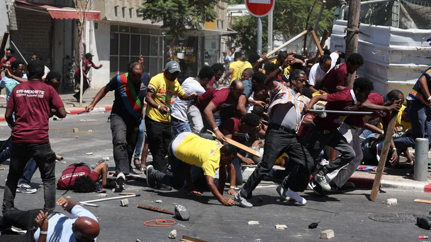 Demonstration: Dozens injured in Eritrean protest in Israel