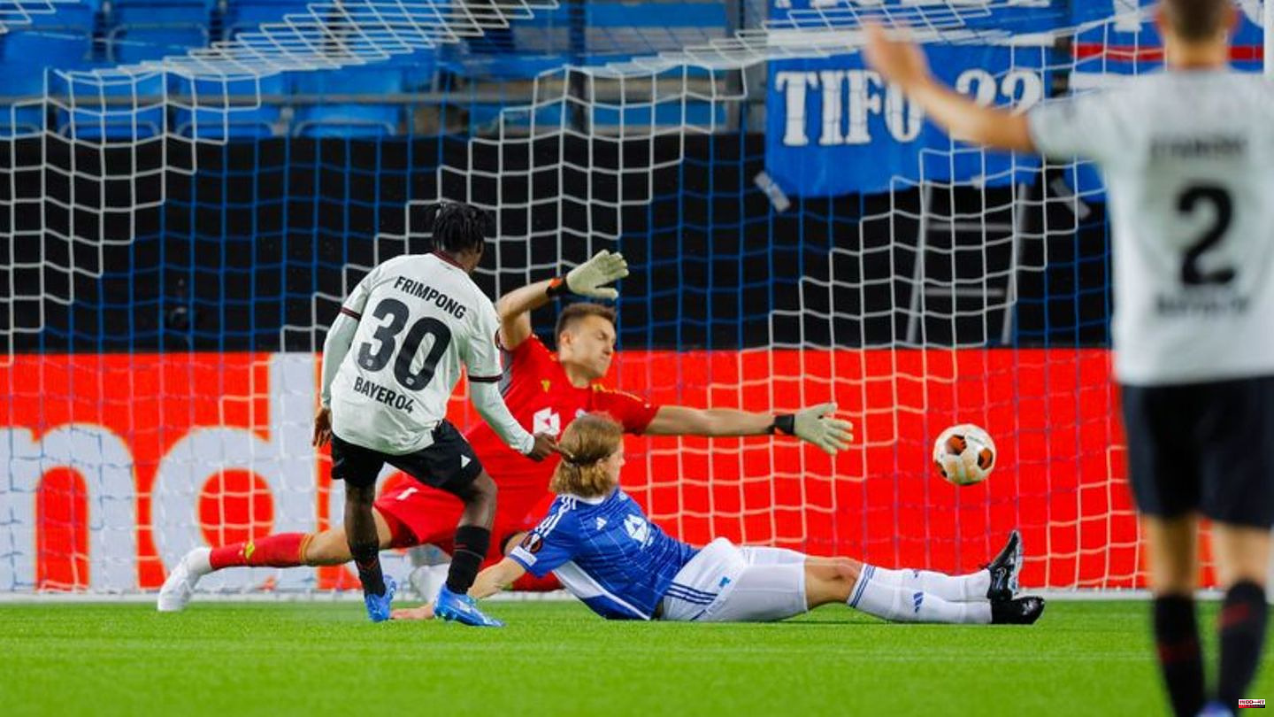 Europa League: Leverkusen wins on Alonso's anniversary on artificial turf in Molde