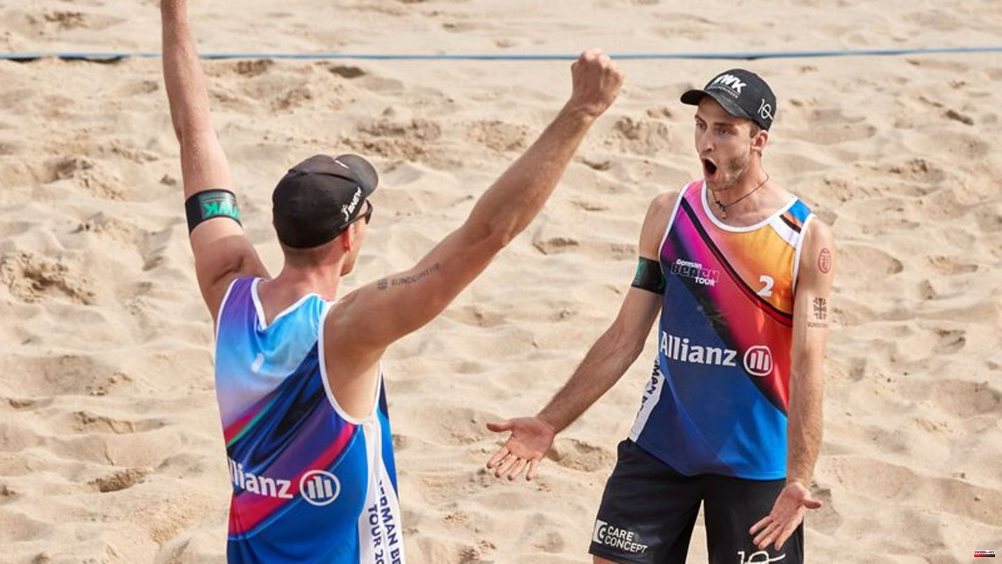 Tournament in Mexico: Beach volleyball players Ehlers/Wickler in the World Cup round of 16