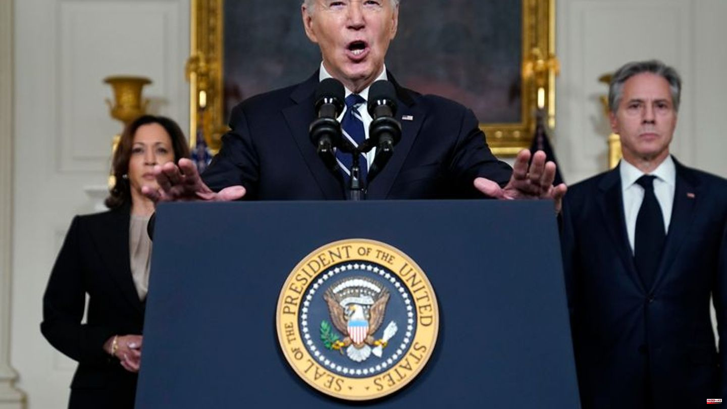 Terror in the Middle East: Biden: US citizens held hostage by the Islamist Hamas