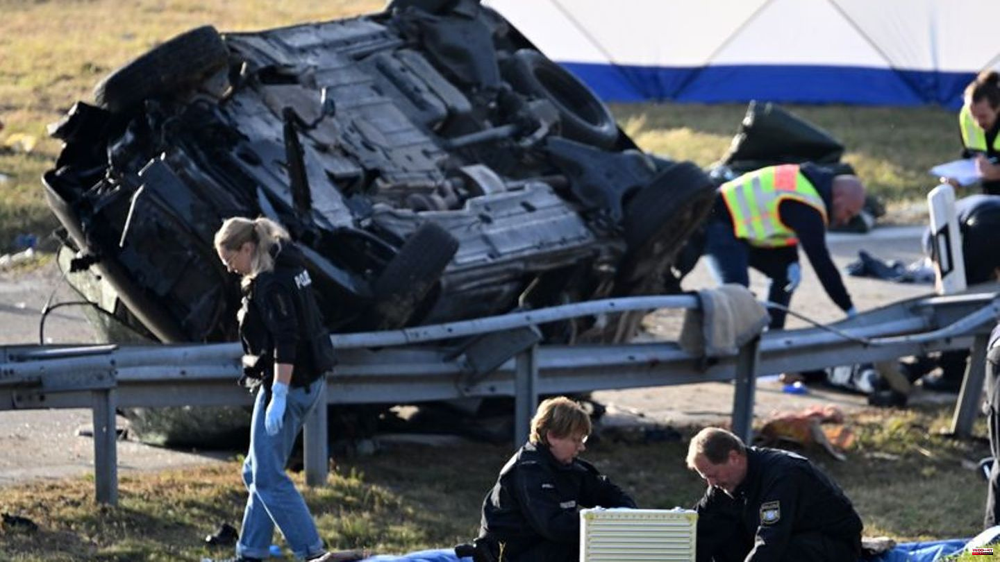 Bavaria: Seven dead in accident - police suspect smuggling vehicle