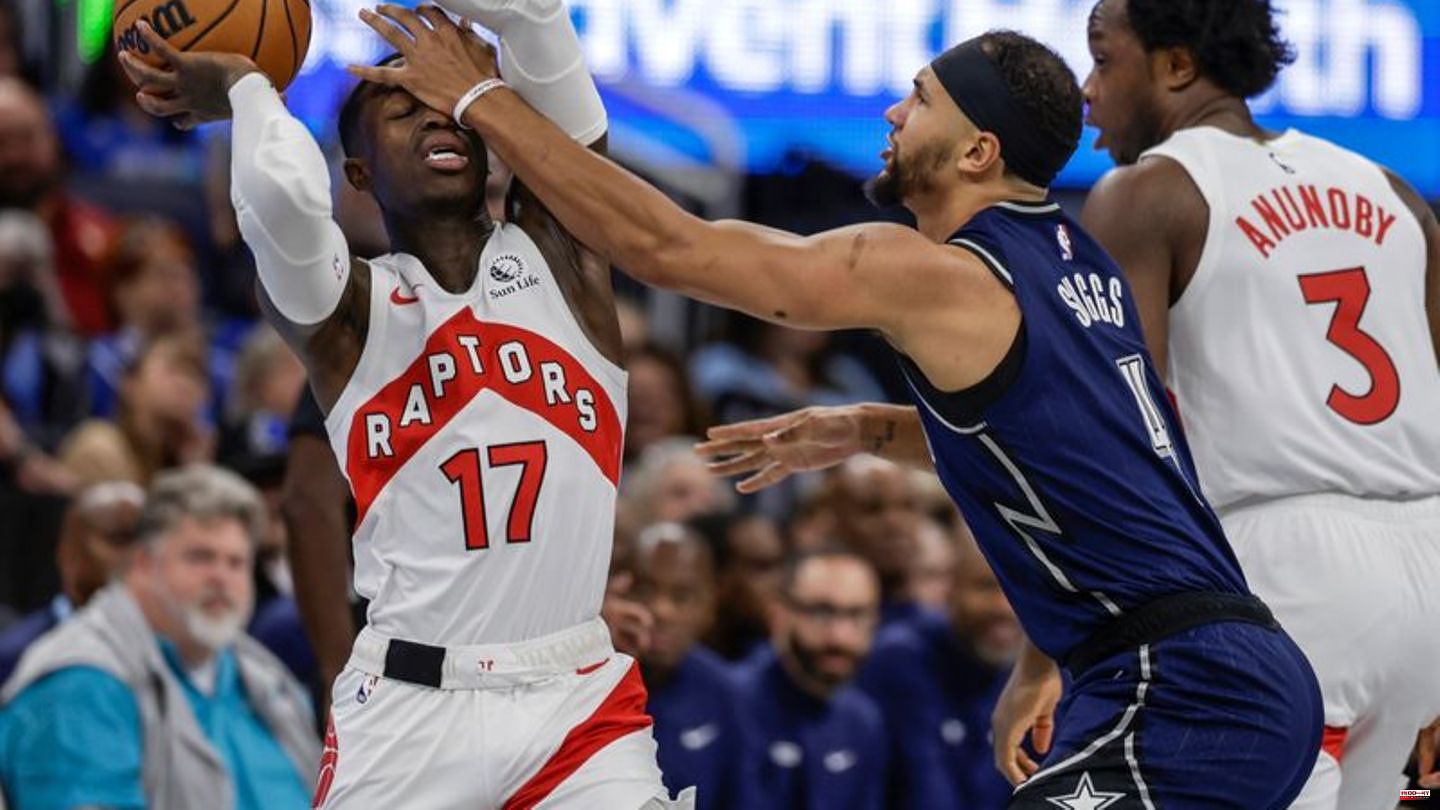 NBA: Wagners clearly win with Magic against Schröder's Raptors